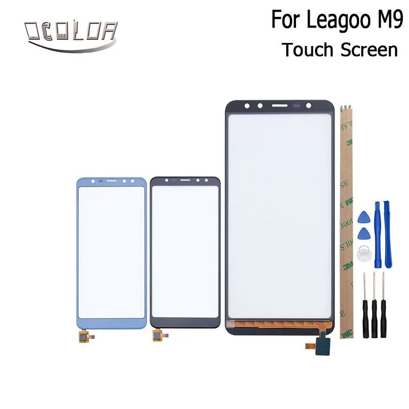 

ocolor For Leagoo M9 Touch Screen 5.5 Inch Lens Sensor Touch Panel Replacement Mobile Phone Accessories +Tools For Leagoo M9