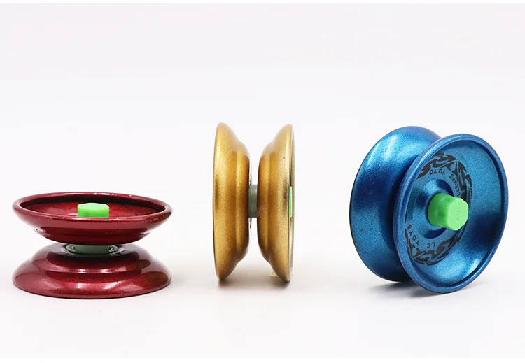 

1pc Classic YOYO Ball Aluminum Alloy Bearing String Trick Toy for Kids Random delivery