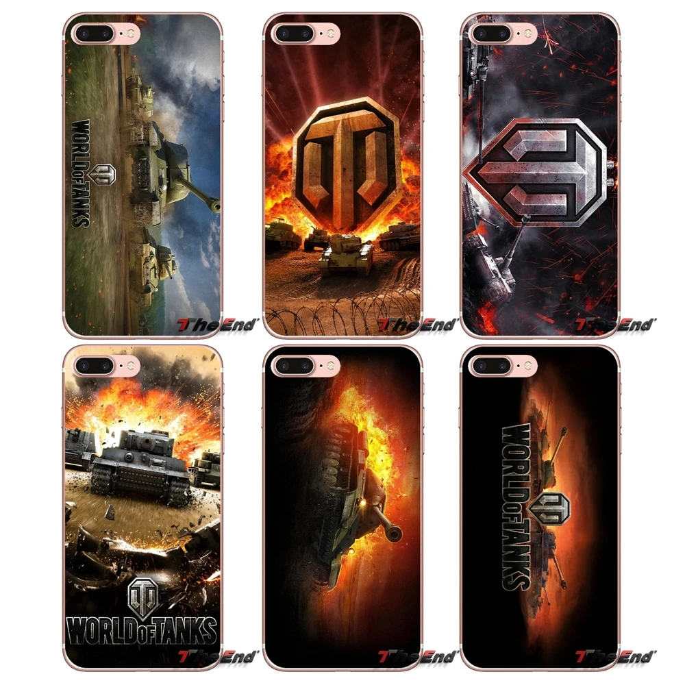 

For Huawei Honor 4C 5X 5C 6X Mate 7 8 9 Y3 Y5 Y6 II 2 Pro G7 G8 P7 P8 P9 Lite 2017 world of tanks game WOT art Logo Soft Case