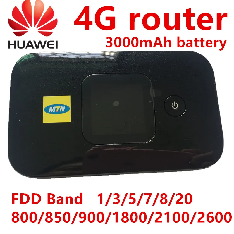 Wi Fi роутер huawei e5577 4g 3g pocket точка доступа 3000 мА/ч Карманный Мобильный sim карта|huawei