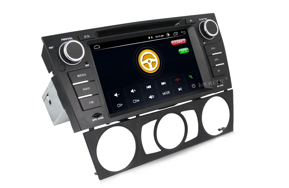 Excellent MEKEDE Quad Core 1024*600 Auto Car DVD Stereo for BMW E90 E91 E92 E93 Android 8.1 Wifi GPS Bluetooth Radio Navigation Canbus 14