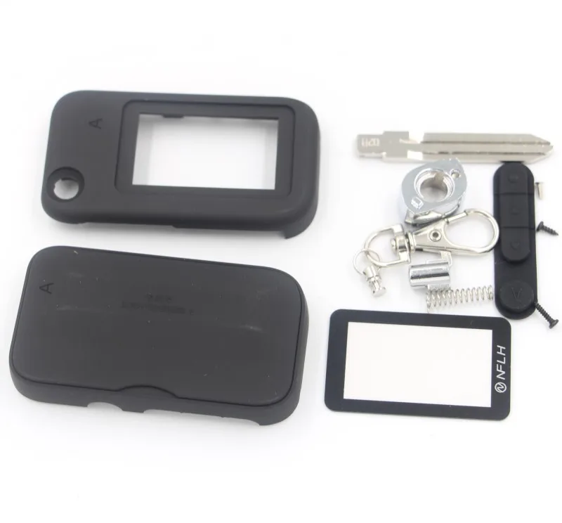 Goedkoop Case voor Starline A92 ongesneden blade fob case cover A92 vouwen auto flip afstandsbediening + A92 Glas gratis verzending