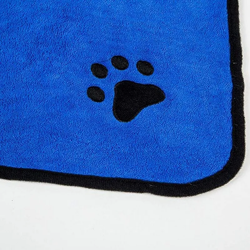 Новая одежда для домашних животных, банный халат для собак, впитывающее полотенце из микрофибры, впитывающая одежда для домашних животных, XS-XL с регулируемой резинкой на талии