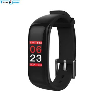

Time Owner Smart Bracelet P1 Plus Color Display Heart Rate Sleep Monitor Sports Fitness Tracker Message Call Reminder Smart Band