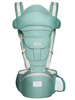 

Baby waist stool cotton material 3D mesh breathable refreshing four seasons universal widened shoulder strap