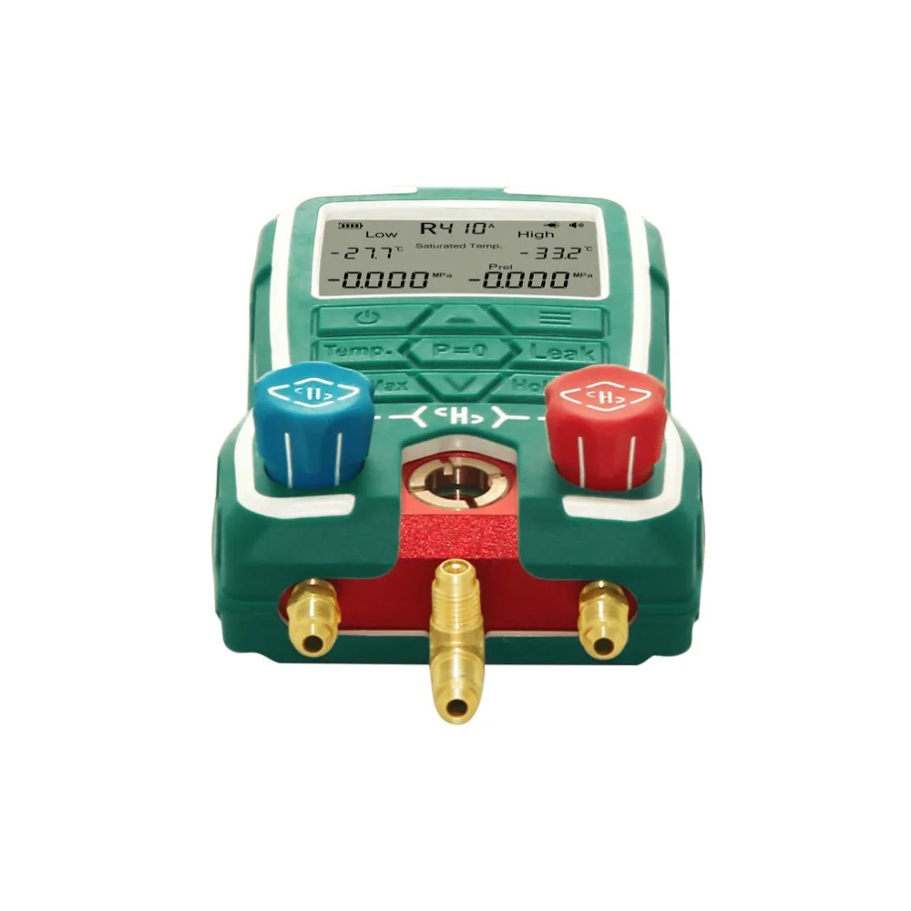 

LED Refrigerant pressure-temperature gauges, refrigeration system pressure, condensing temperature, evaporation temperature,
