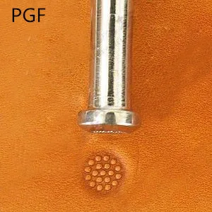 

diy handmade leather goods vegetable tanned leather stainless steel leather leather carving printing tool flower heart group No