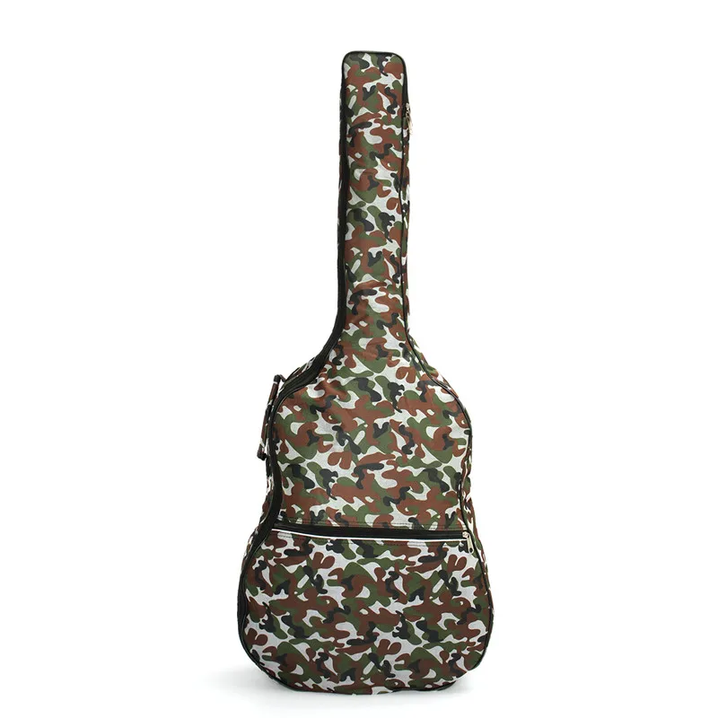 Camouflage Senrhy сумка для гитары акустический жесткий чехол мягкий водонепроницаемый 4/4 чехол для электрогитары Классическая Народная водонепроницаемая сумка аксессуары - Цвет: Camouflage