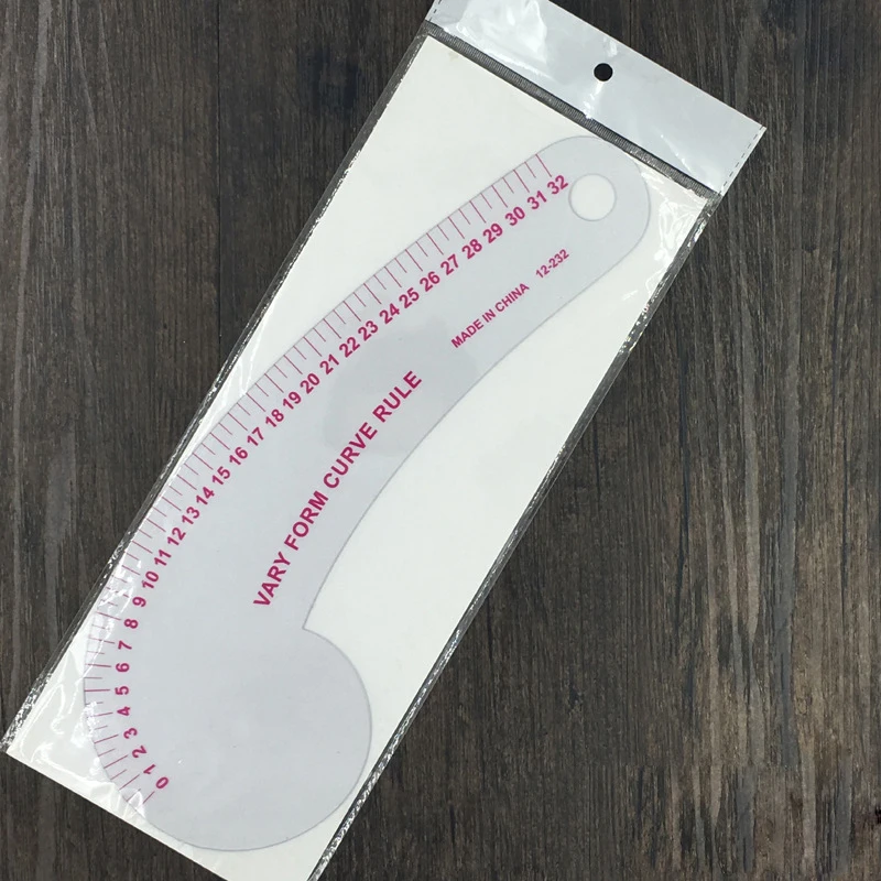 Sewing Tools Soft Plastic Large Knife Curve Ruler Styling Design Ruler