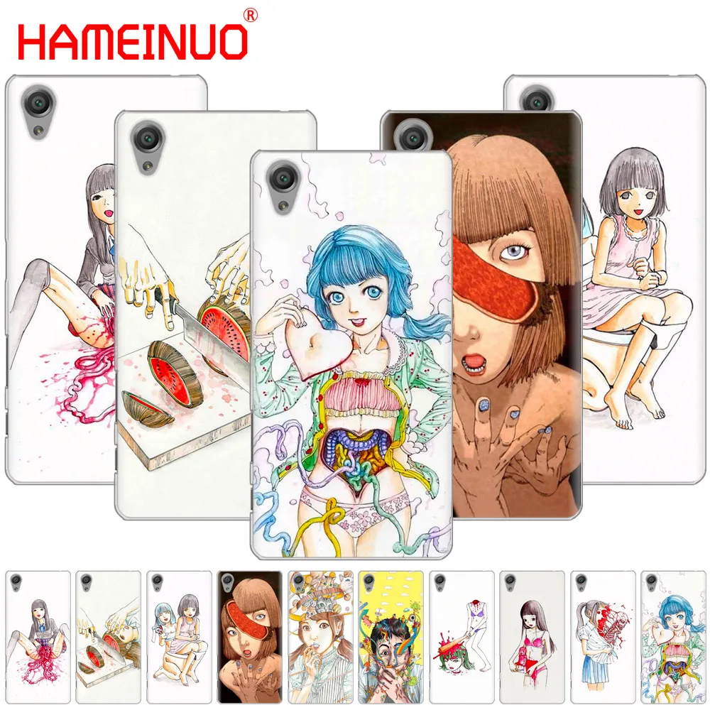 

HAMEINUO shintaro kago Horror cartoons phone Case for sony xperia C6 XA1 XA2 XA ULTRA X XP L1 L2 X XZ1 compact XR/XZ PREMIUM