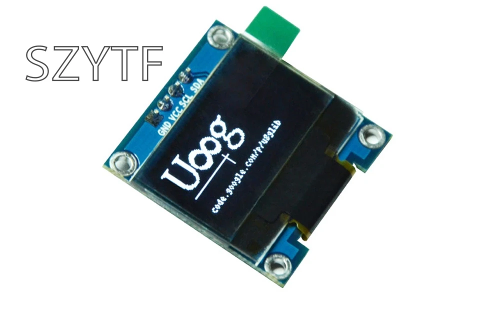 0 96 дюймовый oled дисплей 12864 lcd синий и желтый экран модуль IIC интерфейс для arduino|lcd