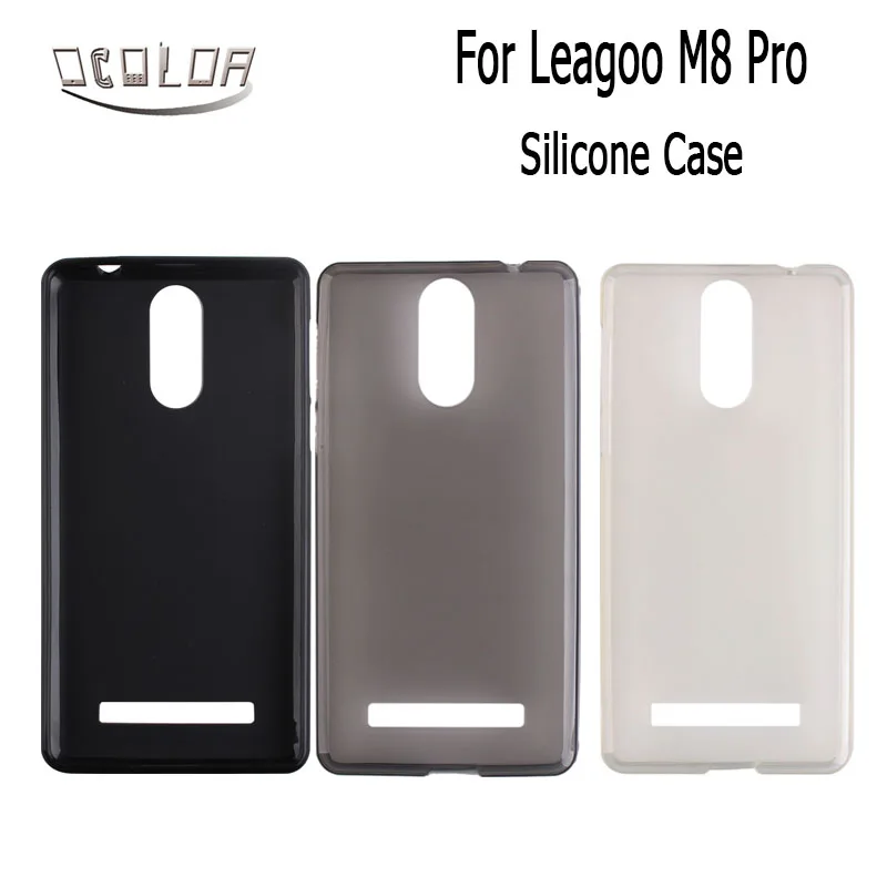 Ocolor для Leagoo M8 силиконовый чехол прочный прозрачный противоударный мобильного