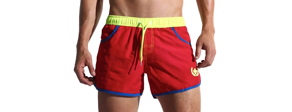 Aimpact Quick Dry Men's Board Shorts Sea Maillot De Bain Sexy Beach Bermuda Elastic Waist Lining Liner Men's Board Shorts AC432 (15)