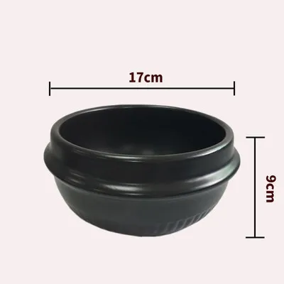 Корея камень рыба Bibimbap керамический горшок кастрюля поддон рисовая лапша высокая температура бытовой корейский тушеная куриная чаша - Цвет: 7