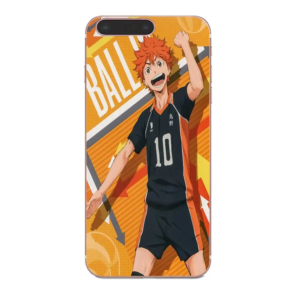 Haikyuu Hinata Shoyo Мягкая Мода для Apple iPhone 4 4S 5 5C 5S SE 6 6S 7 8 Plus X XS Max XR|Чехлы-накладки| |