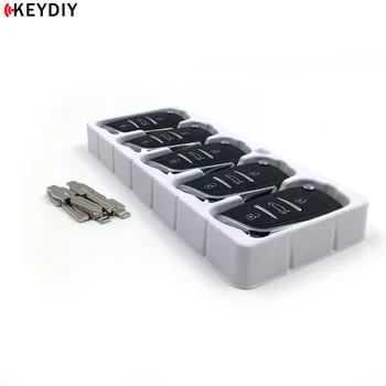 

5pcs KEYDIY Original KD900 NB11 Universal Multi-functional DS Style NB Series Remote Control With 5pcs NO.18/27/92 Key Blade