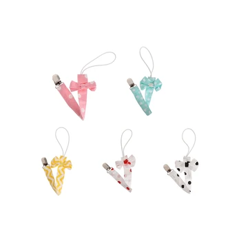 

2018 1Pc New Baby Newborn Unisex Boys Girls Dummy Pacifier Soother Nipple Strap Clip Holder Baby Kids Child Gifts