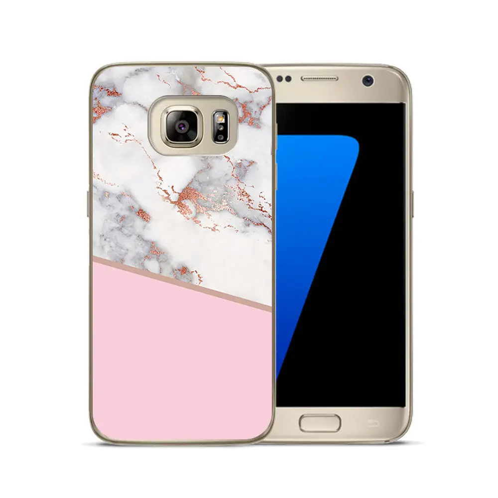 Smart Back Protective Phone Cover Case FOR Samsung S5 Soft TP Case FOR Samsung S8 Clear painted Case FOR Galax S6 S7 S8 Plus S9 (16)