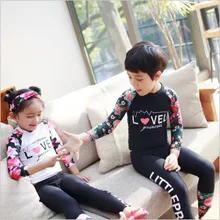 Детский купальник для мужчин и женщин раздельный купальник защита от солнечных лучей на пляже детский купальник