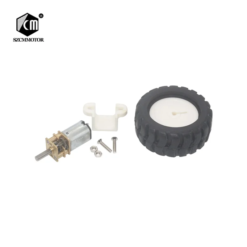 

Micro Gear Motor with Wheel Kit for Robot
