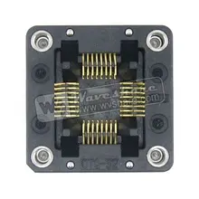 QFP32 TQFP32 FQFP32 PQFP32 OTQ-32-0.8-02 Enplas IC Тесты burn-в гнездо адаптера Программирование 0,8 мм шаг