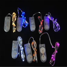 Светодиодный гирлянды 50 шт. KITOSUN сказочные микро-светильники 1 м 10 светодиодная батарея с питанием от серебряной проволоки водонепроницаемые светильники для свадебной вечеринки