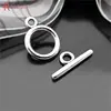 (27391)30 Sets O Shape 12MM Champagne Gold Color Zinc Alloy O Toggle Clasps Bracelets Clasps Diy Jewelry Findings Accessories ► Photo 2/6