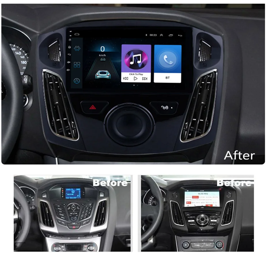 Clearance 9 inch 2.5D IPS Tempered HD multi-touch screen Android 8.1 NAVI for ford focus 2012-2015 with Bluetooth USB WIFI support SWC 0 Clearance 9 inch 2.5D IPS Tempered HD multi-touch screen Android 8.1 NAVI for ford focus 2012-2015 with Bluetooth USB WIFI support SWC 0