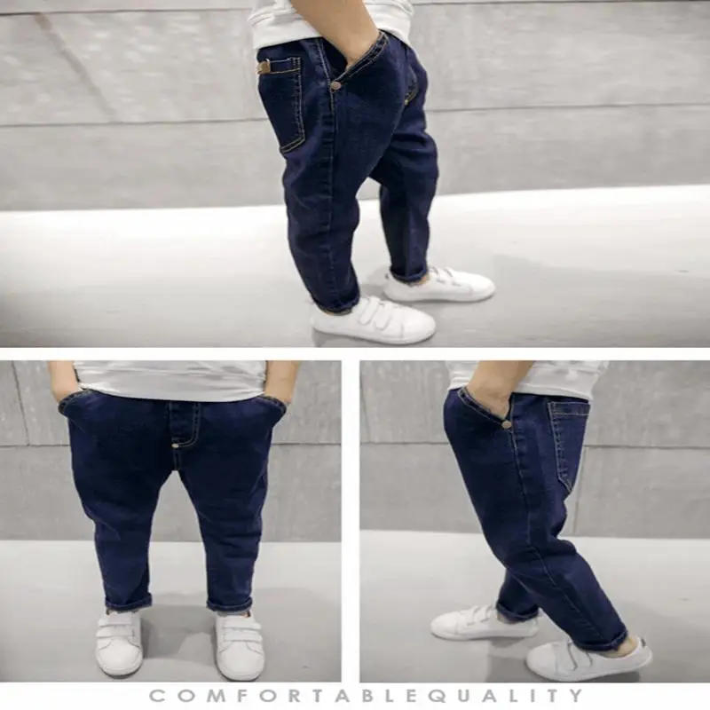 Baby Boys and childrens jeans Pants clothes In the spring and autumn 2018 Stylish and simple Boys kids leisure fashion jeans Clothing (13)