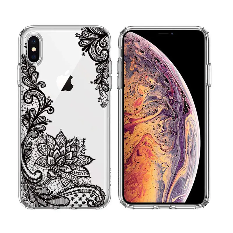 Arvin Case FOR Iphone 7 Soft Clear Protective TPU Back Cover FOR  Iphone 5s 6s Plus Silicone Phone Case FOR Iphone 8 X XS Max XR (1)