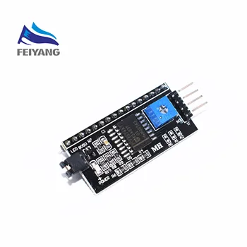 

10pcs Serial Board Module Port IIC/I2C/TWI/SPI Interface Module 1602 LCD Display Drop Shipping Wholesale MODU