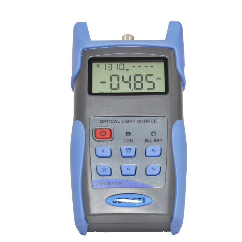 JW3116 Handheld Fiber Optic Light Source 1310/1550nm Fiber Optical