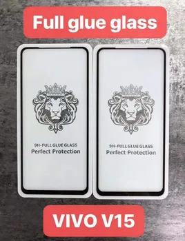 

9H Full Cover Anti-scratch Screen Protector Film For Vivo V15 V15 Pro U1 iQ00 X27 Full Glue Tempered Glass Screen Protector