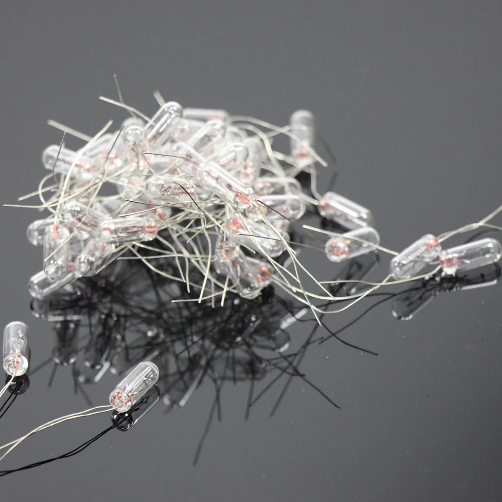 

MP181920W 100PCS Clear 5mm 12V 14.0V 16V 115mA Miniature Grain of Wheat Bulbs Warm White New