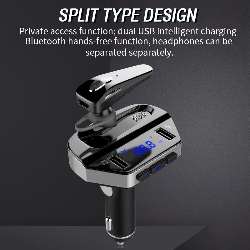 Беспроводной fm передатчик Bluetooth гарнитура MP3 плеер модификатор радио