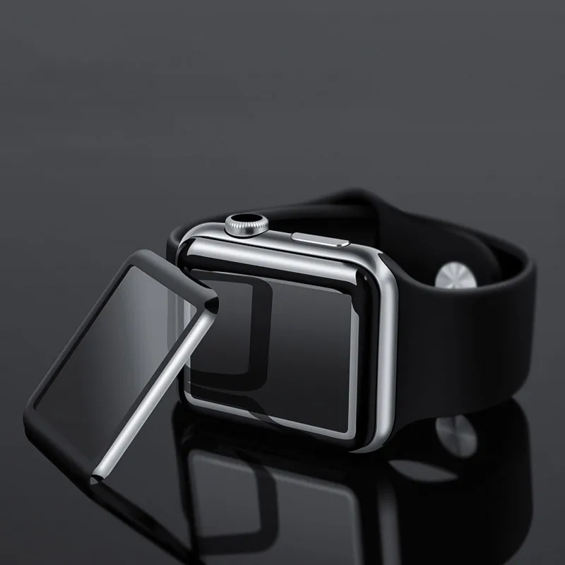 3D Защитное стекло для экрана для Apple Watch 38 мм 42 мм сетчатая защитная пленка из закаленного стекла для Apple Watch серии 1/2/3