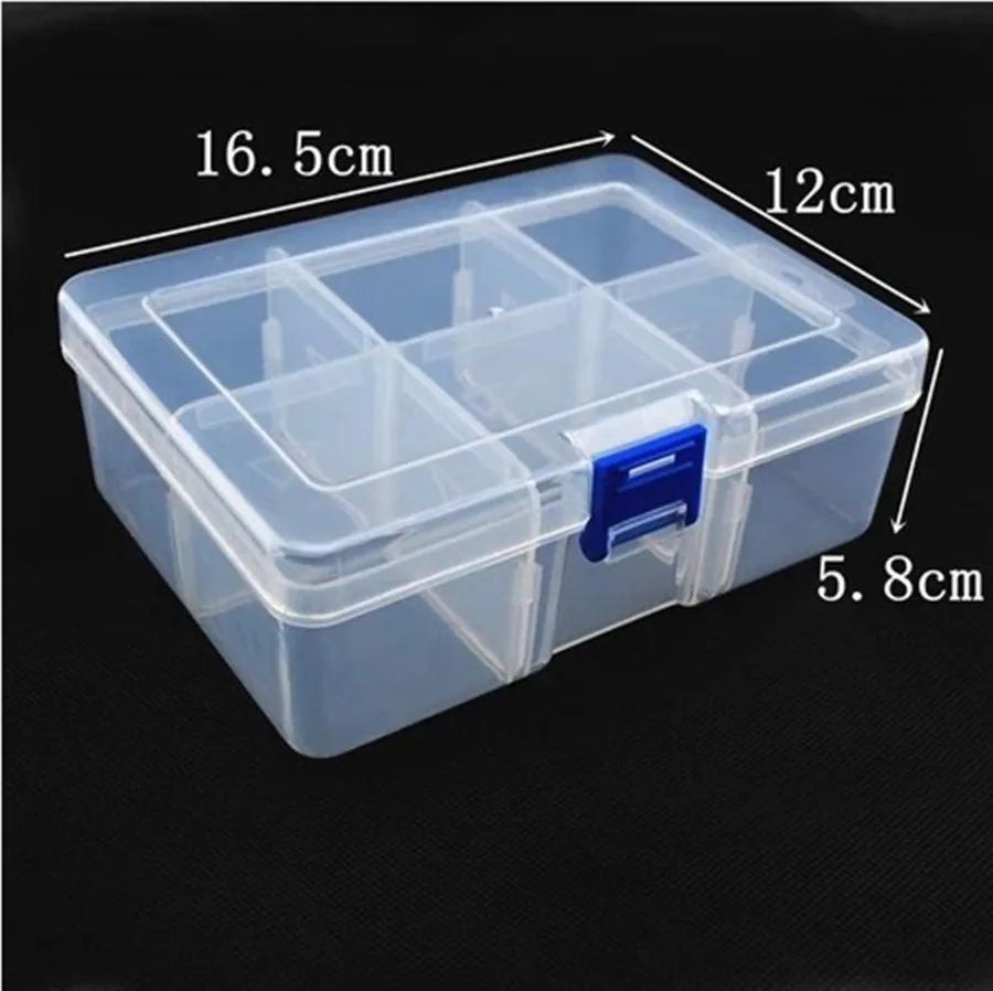 

Multi Grids Plastic Detachable Storage Boxes Bins for Tools&Jewelry&Fishing Gear&Screw Desk Organizer cajas de madera