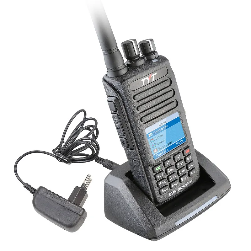 GPS IP-67 VHF DMR Walkie Talkie Ham Two Way Radio - Two-Way Radio