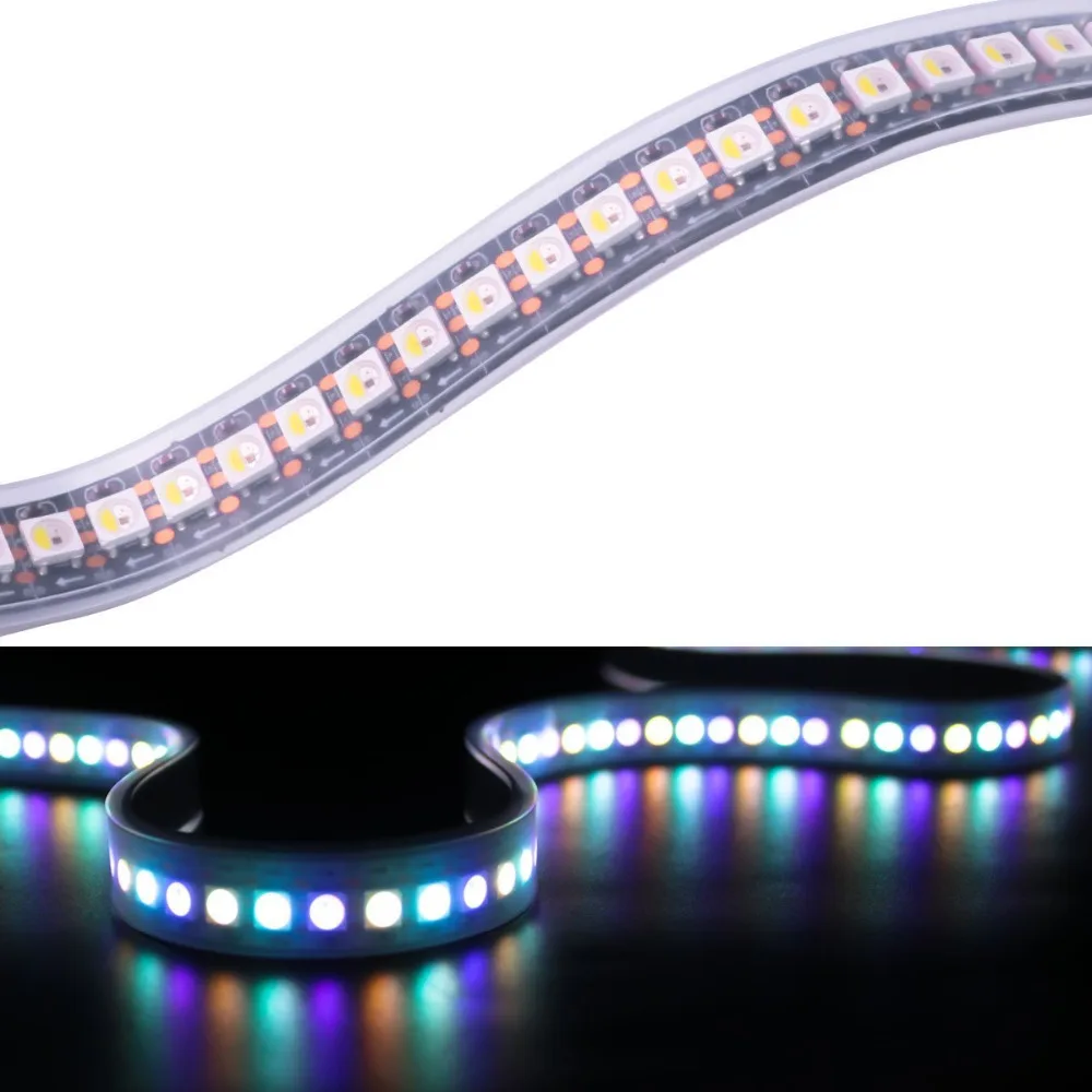 DC5V SK6812 RGBW гибкая светодиодная лента RGBCW RGB + Теплый Холодный белый (аналогичный