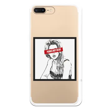 

Punks Not Dead WP002 costume drawing stand case for Apple IPhone 7 Plus/8 Plus