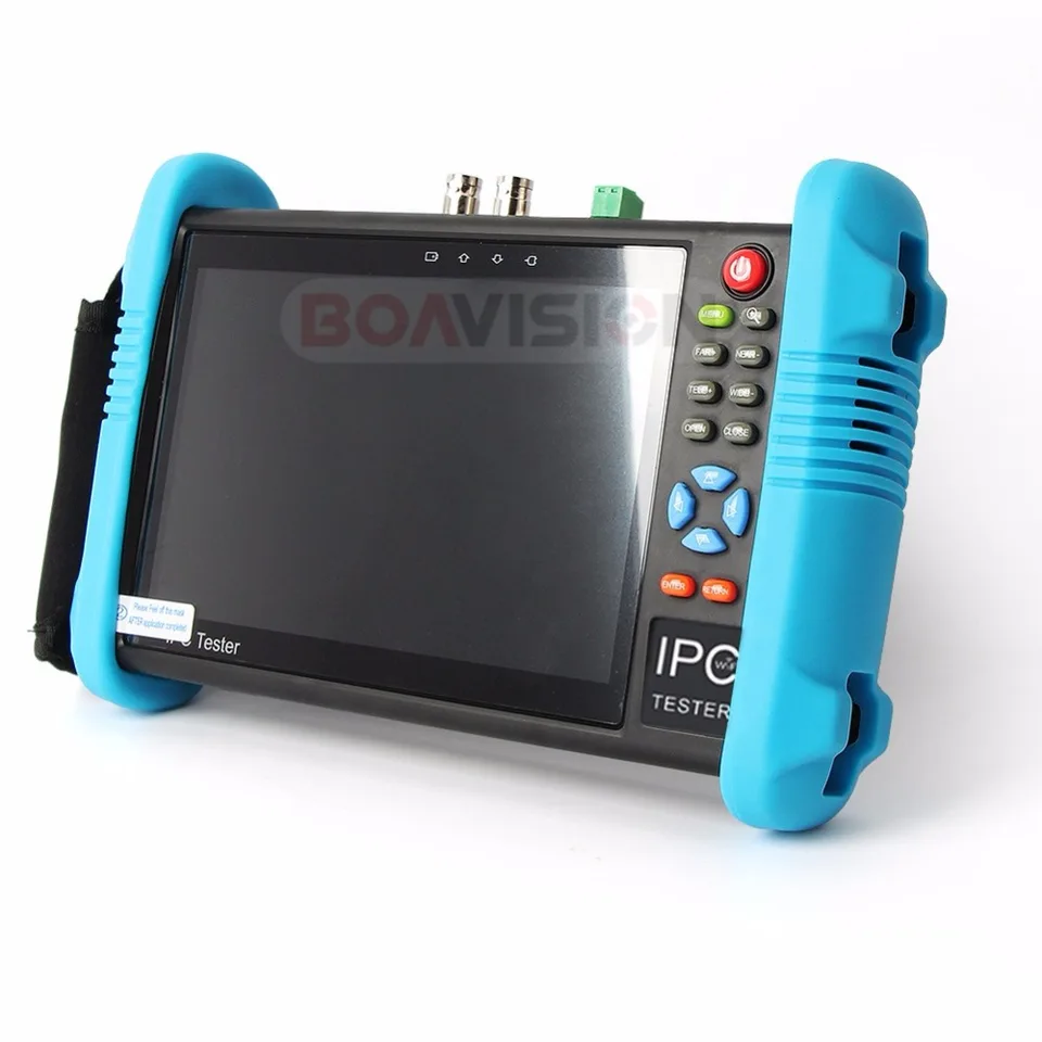 7インチハンドヘルドipc9800 plus監視カメラテスター,ahd,tvi,cvi,h