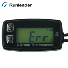 Digital temp sensor TEMP meter temperature thermometer for motorcycle SNOWMOBILE buggy MARINE tractor ATV UTV boat Pit bike oil