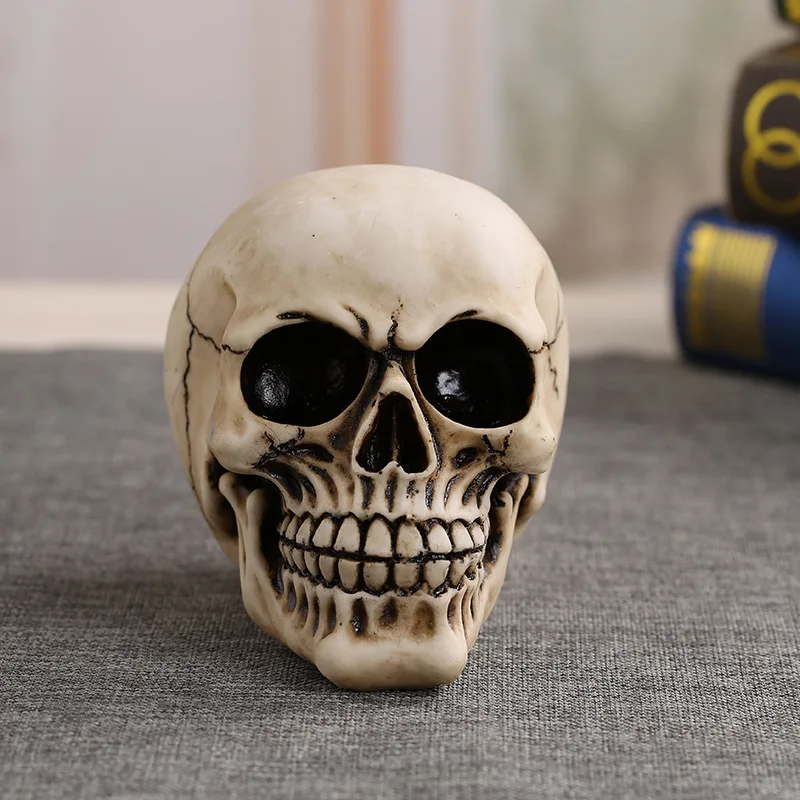 MRZOOT Смола человеческий череп скелет кости медицинская модель Хэллоуин украшение дома высокое качество декоративное ремесло