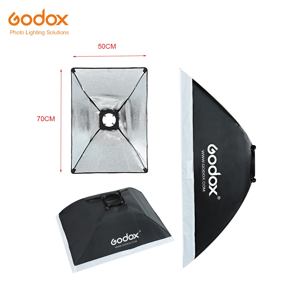 

Godox SB-MS 50cm*70cm Rectangle Softbox Diffuser with Digital Mount for Camera Studio Flash Photographic