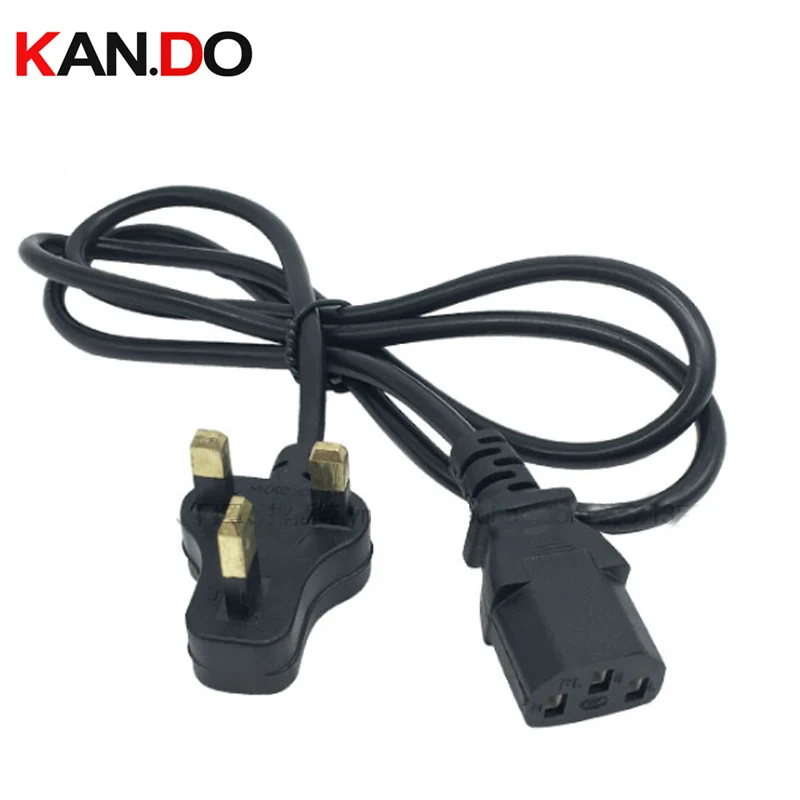 high quality power cord UK style power cable for charger or UK cable