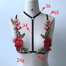 Готический стиль цветок цветочный пэчворк сексуальный жгут для женщины Девушки Леди Аксессуары подвязки Прямая поставка