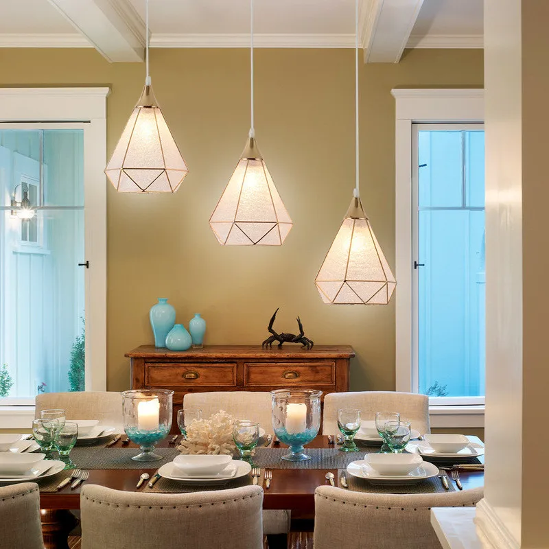 

E27 Chandeliers European Room Restaurant Creative Personality Modern Minimalist Aisle Corridor Porch Lamp LED Lights