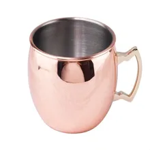 Нержавеющей стали осел молоток меди чашку Джули джулеп чашка