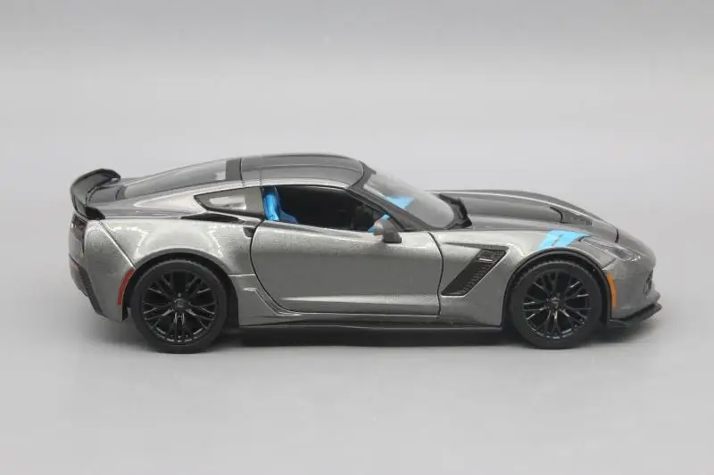 Mai Sto 1:24 Корвет C7 Grand Sport Z15 сплав модель машинки, Diecast металлические игрушки подарок на день рождения для детей, носки для мальчиков