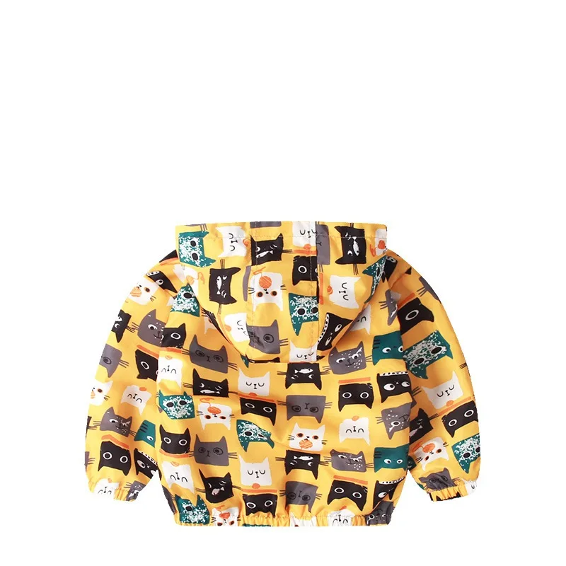 CROAL CHERIE Cute Dinosaur Giraffe Children Coat For Boys Autumn Kids Jacket Boys Outerwear Cartoon Active Children Clothing   (19)